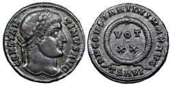 Ancient Coins - Constantine I VOT XX from Thessalonica