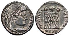 Ancient Coins - Constantine I campgate from Trier