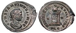Ancient Coins - Constantine II BEATA TRANQVILLITAS from Lyon