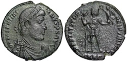 Ancient Coins - Valentinian I RESTITVTOR REIPVBLICAE from Nicomedia...unlisted workshop