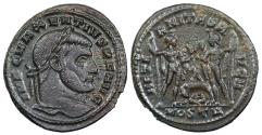 Ancient Coins - Maxentius AETERNITAS AVG N from Ostia