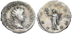 Ancient Coins - Trebonianus Gallus PAX AETERNA from Milan