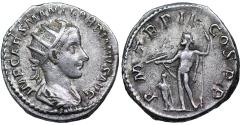 Ancient Coins - Gordian III P M TR P II COS P P; Jupiter from Rome