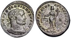 Ancient Coins - Diocletian MONETA SACRA from Trier