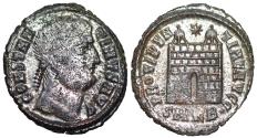 Ancient Coins - Constantine I campgate from Cyzicus...eyes to heavens