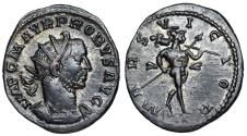 Ancient Coins - Probus MARS VICTOR from Lugdunum (Lyons)