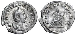 Ancient Coins - Herennia Etruscilla PVDICITIA AVG from Rome