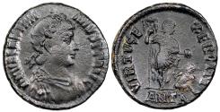 Ancient Coins - Valentinian II VIRTVS EXERCITI from Antioch