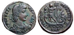 Ancient Coins - Constans FEL TEMP galley from Antioch
