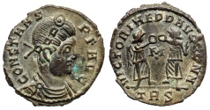 Ancient Coins - Constans VICTORIA DD AVGG Q NN from Trier…unofficial issue