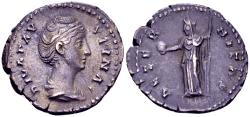 Ancient Coins - Faustina Maior (died circa 141 AD)