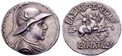 Ancient Coins - Baktria, Eukratides