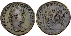 Ancient Coins - Geta, as emperor