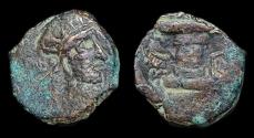 Ancient Coins - Kushano-Sasanian: Imitating Peroz I
