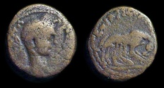 Ancient Coins - Aelia Capitolina (Jerusalem): Elagabalus