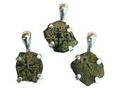 Ancient Coins - family pack of three (3) silver pendants with original "Widow's Mite" (103-76 B.C.E.) – perfect gift from the Holy land!