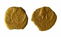 Ancient Coins - A bronze coin (fractional prutah) of Herod the Great, mint of Jerusalem