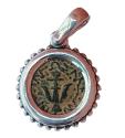 Ancient Coins - Silver pendant with original "Widow's Mite" coin (103-76 B.C.E.) – perfect gift from the Holy land!