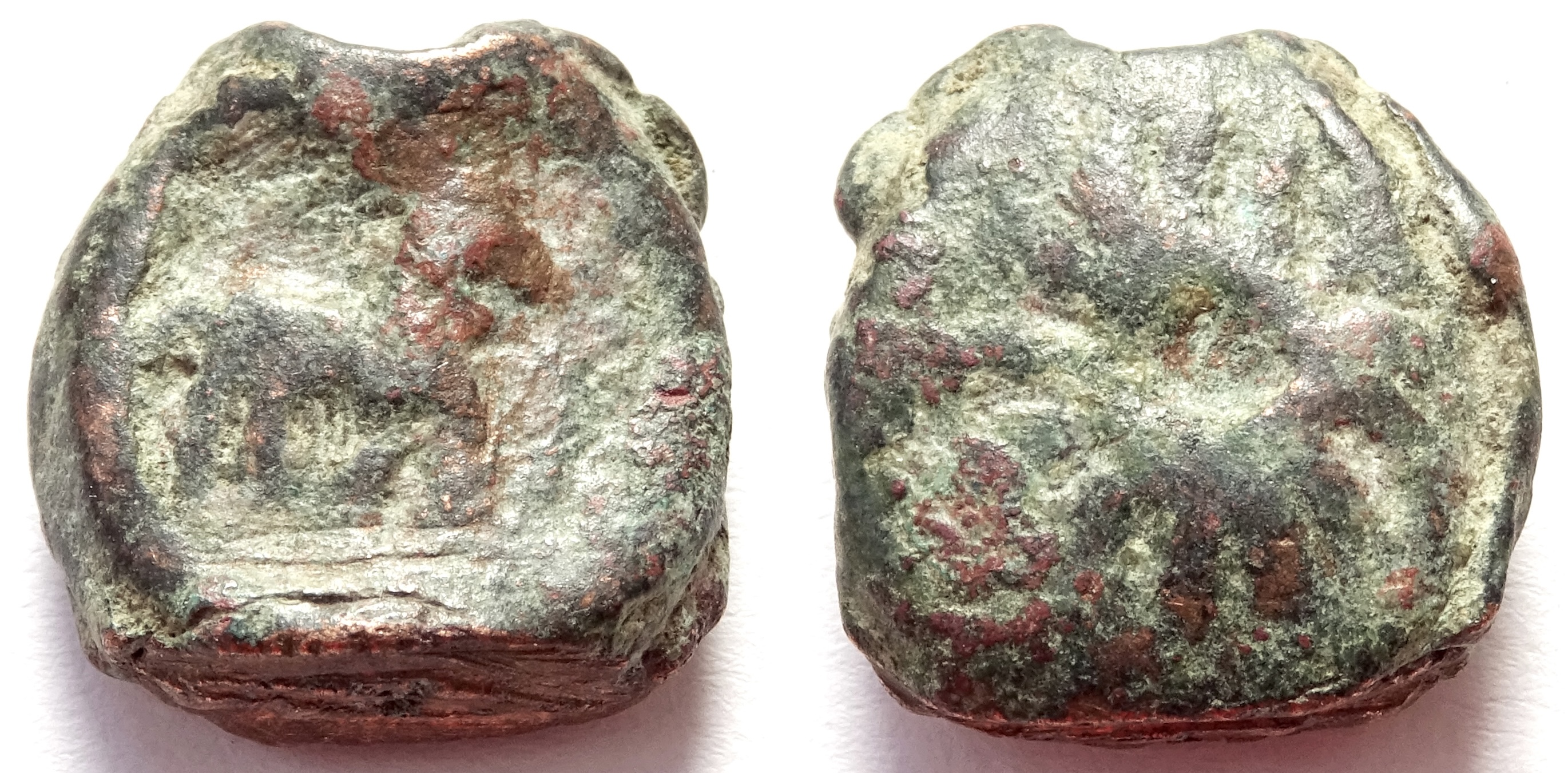 INDIA, TRIBAL: Kada janapada copper coin. Extremely Rare. | Ancient ...