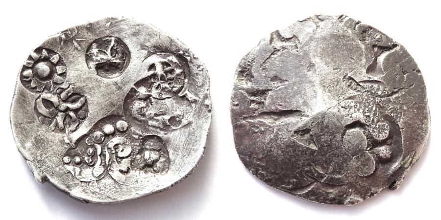 INDIA, KOSALA JANAPADA: Silver karshapana | Ancient Eastern Coins