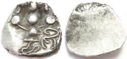 Ancient Coins - INDIA, GANDHARA: Damma with legend Hashi. Rare.