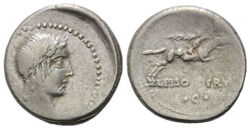 [Roman Republic.] L. Calpurnius Piso L.f. Frugi, moneyer 