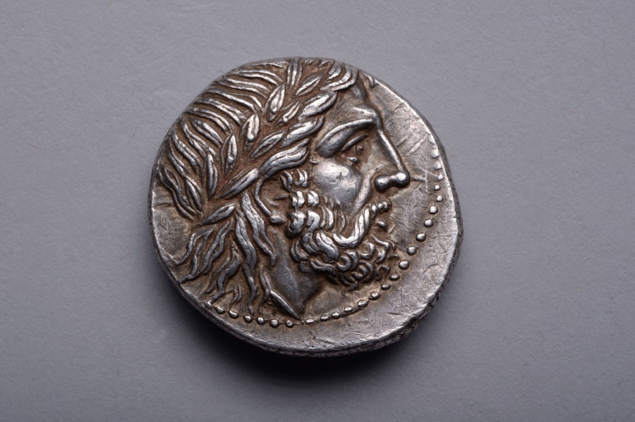 Ancient Greek King Philip II Silver Tetradrachm Of Macedon 323 BC Coin