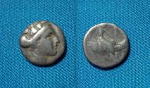 Ancient Coins - Euboia, Histiaea AR Tetrobol