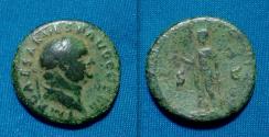 Ancient Coins - Vespasian Æ AS / Spes