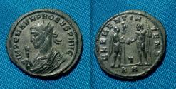 Ancient Coins - Probus Silvered Antoninianus Rare