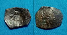 Ancient Coins - Byzantine Latin Empire, Bronze Trachy