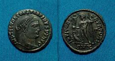 Ancient Coins - Constantine I AE Follis 22mm ,  RARE R3