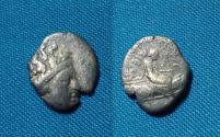 Ancient Coins - Euboia, Histiaea AR Tetrobol