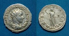 Ancient Coins - Gordian III AR Antoninianus Sol Superb