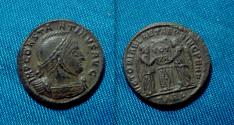 Ancient Coins - Constantine I AE Follis Arles Rare