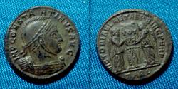 Ancient Coins - Constantine I AE Follis, Arles, Rare