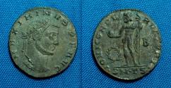 Ancient Coins - Maximinus II AE Follis 25mm, Thessalonica