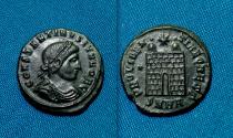 Ancient Coins - Constantine II as Caesar Follis Heraclea