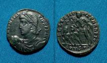 Ancient Coins - Constantius II AE Maiorina Constantinople