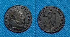 Ancient Coins - Licinius I AE follis Jupiter RARE