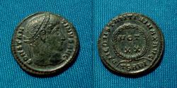 Ancient Coins - Constantine I AE19 Follis Thessalonica