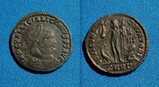 Ancient Coins - Licinius I AE Follis Heraclea
