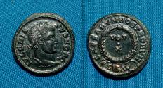 Ancient Coins - Crispus as Caesar, Æ Follis Siscia
