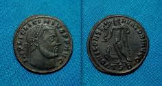 Ancient Coins - Licinius I AE24mm., Follis Thessalonica RARE