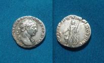 Ancient Coins - Trajan Denarius / Arabia