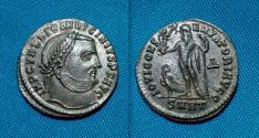 Ancient Coins - Licinius I  Follis Silvered Heraclea