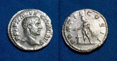Ancient Coins - Geta as Caesar AR Denarius