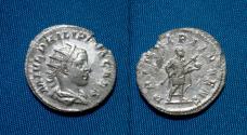 Ancient Coins - Philip II As Caesar AR Antoninianus