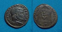 Ancient Coins - Maxentius AE Follis., Temple