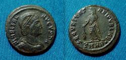 Ancient Coins - Helena Augusta AE19 Follis Heraclea